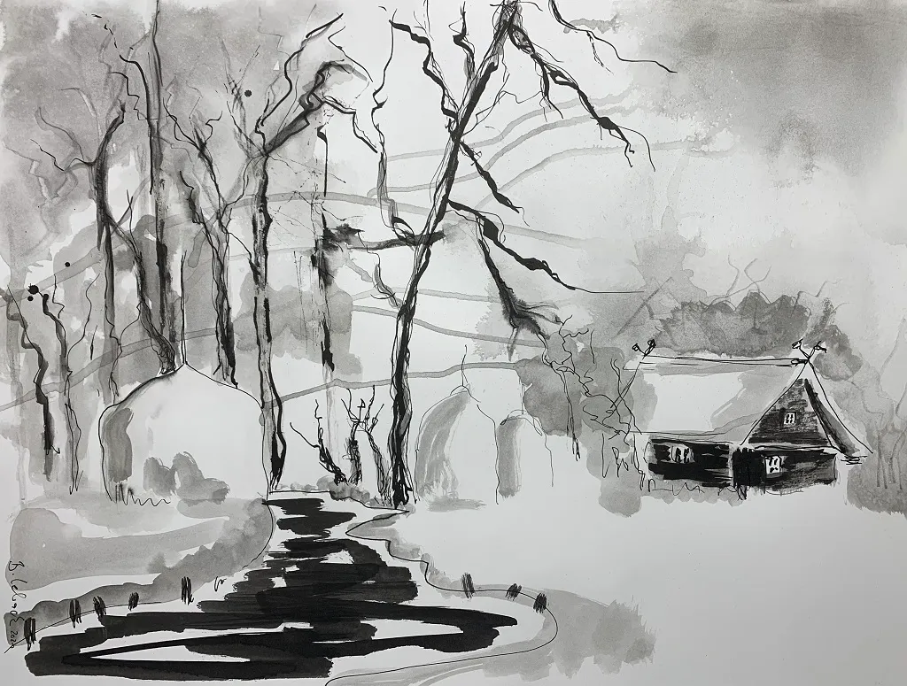 Spreewald im Winter